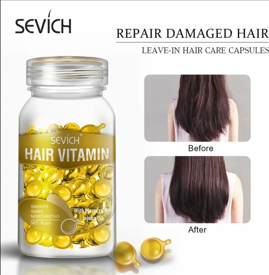 vitaminas para el cuidado del cabello